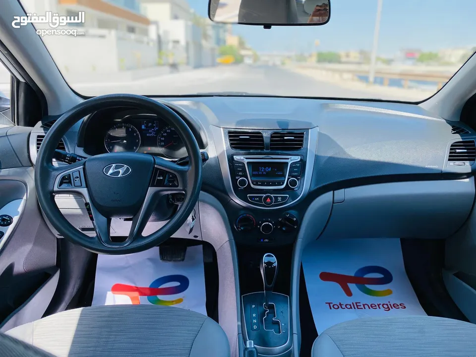 HYUNDAI ACCENT MID OPTION 2018 MODEL , EXCELLENT CONDITION FOR SALE