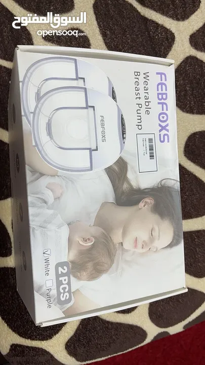 جهاز شفط حليب الكتروني امريكي شبه جديد