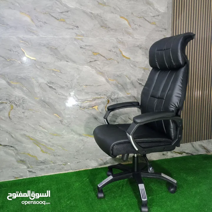 تميز بجلستك و خليها كلها راحة كراسي مدير موديل 2025 متانه عالية جلد برازيلي مكفول والسعر ببلاااااش