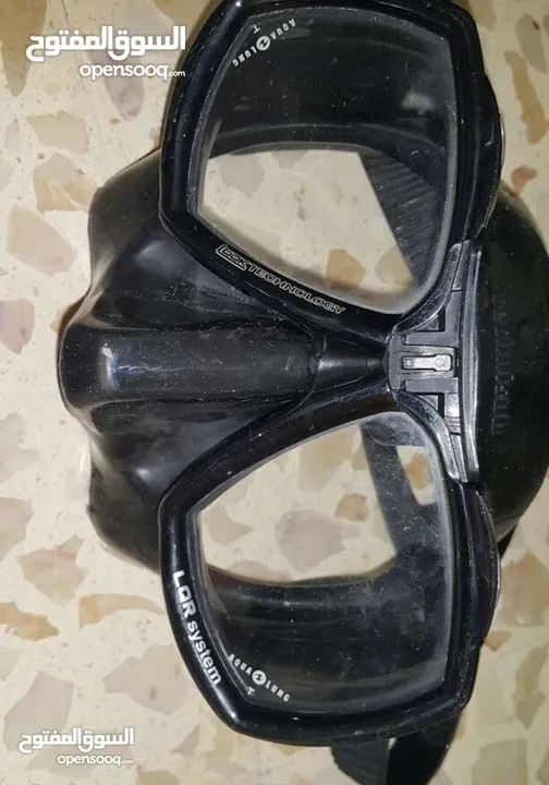 ماسك غطس احترافي aqua lung