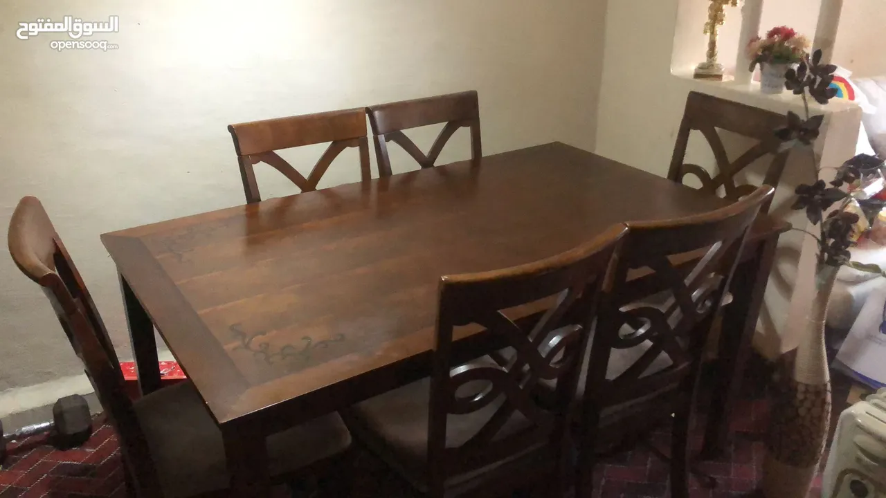 6 chair with dinning table