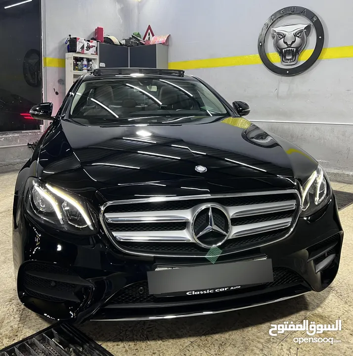 مرسيدس e200 2017 وارد غرغور  عداد 55000