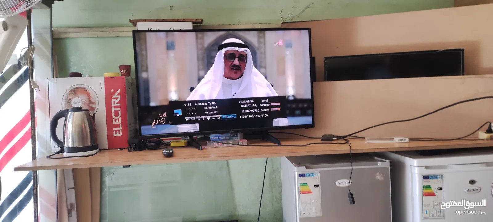 شاشه للبيع 43سمارت نوع جنرال دلكس