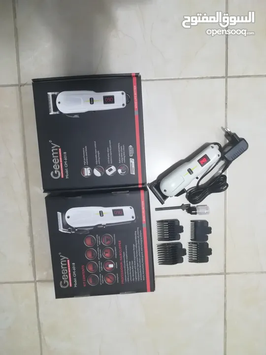 ماكينه الحلاقه شعر الراس و اللحيه جيمي شحن مع شاشه رقميه LCD حلاقة ماكنه الحلاقة حلاقه