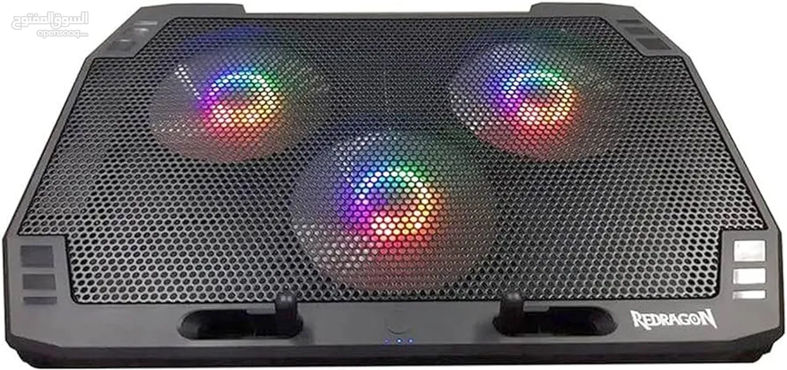 مراوح تبريد الابتوب Redragon المضيئ RGB بكفاءة عالية وسعر مغري