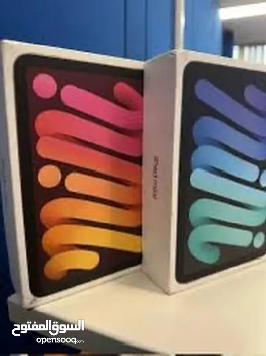 iPad mini 7 جديد كفالة لمدة عام من تاريخ الشراء الجهاز  (128GB)