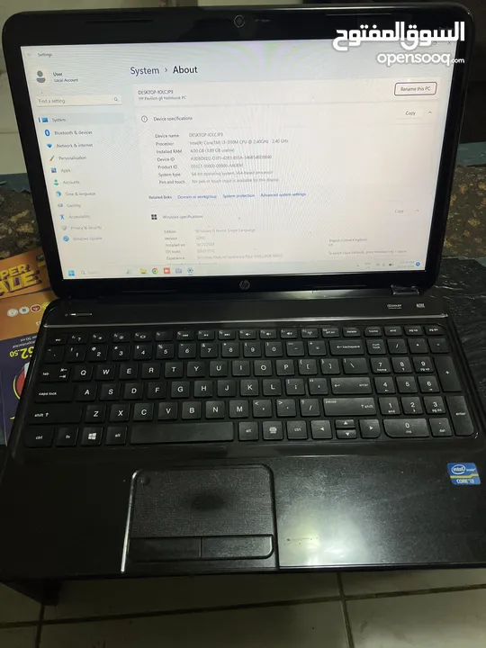 Laptop (HP Pavilion g6 Notebook)