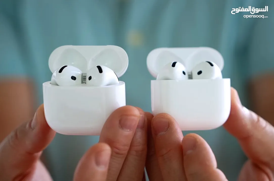 سماعات AirPods 4 تأتي بتصميم مميز وراحة مطلقة مع جودة صوت محسّنة وعزل ضوضاء نشط (ANC) لتجربة استماع