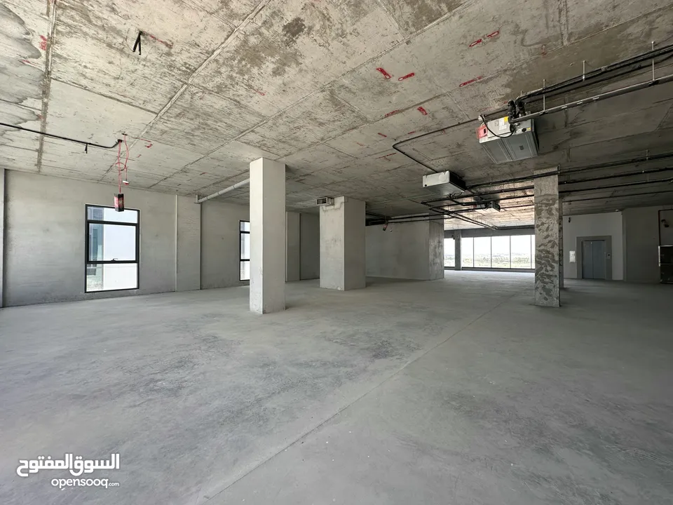 Spacious Office space located on top floor with terrace at Al Mouj Street