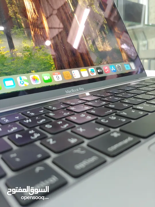 MacBook Pro 2020 M1 spacegray 8GB Ram 256GB SSD لابتوب ابل لون رمادي