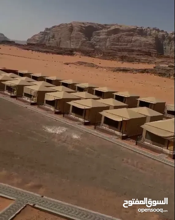 فرصة استثمارية منتجع وادي القمر السياحي الفاخر (Investment opportunity: Moon Valley Luxury Resort)