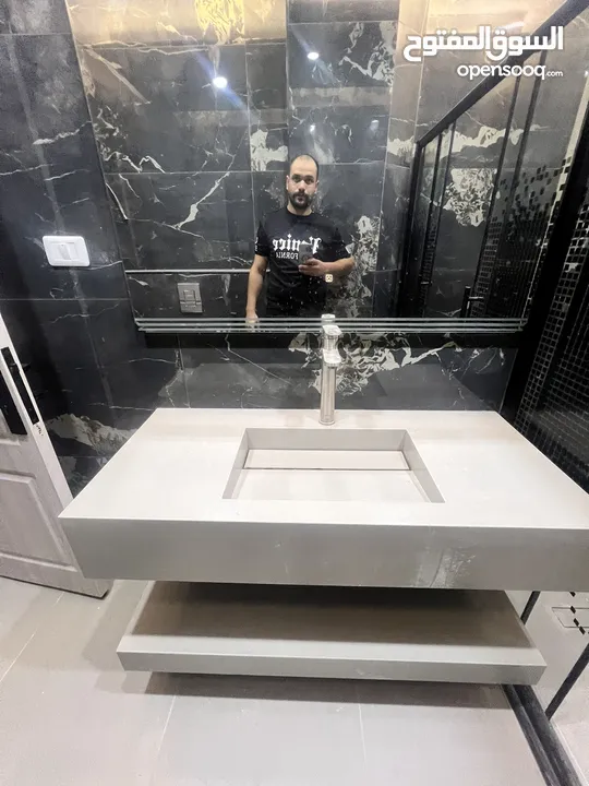 درباس مواسرجي تصمم الحمامات بتقنية 3D قبل العمل  فني صيانة عامة وتمديدات صحية