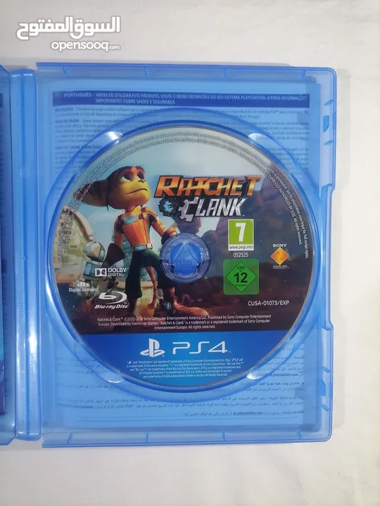 لعبة Ratchet and clank PS4 نسخة عربية