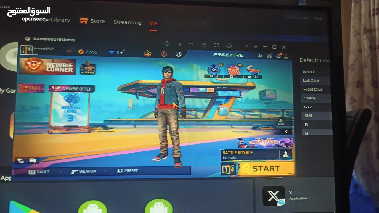 موجود كيس للبيع بدون شاشه بنزل ببجي و فري فاير و gta اقرا المواصفات في الوصف