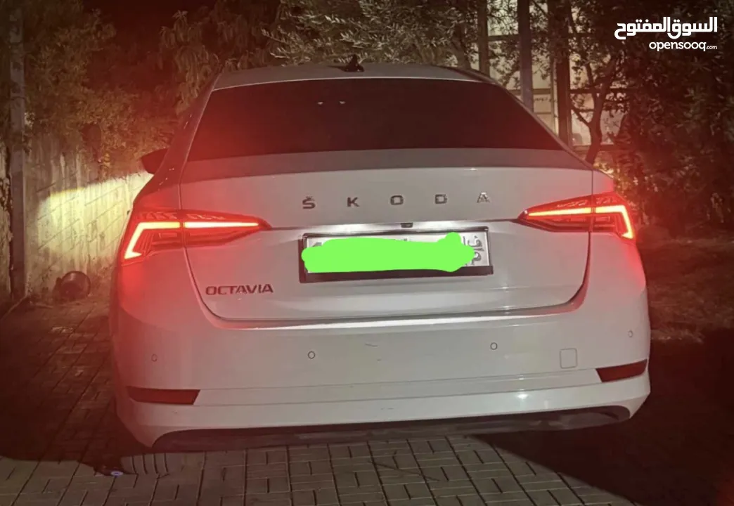 skoda octavia 2021 ترخيص 2020 صفر دهان يد اولى