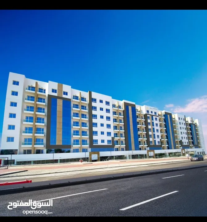 شقة غرفة و صالة بمسقط هيلز للبيع 1BHK for sale in muscat hills