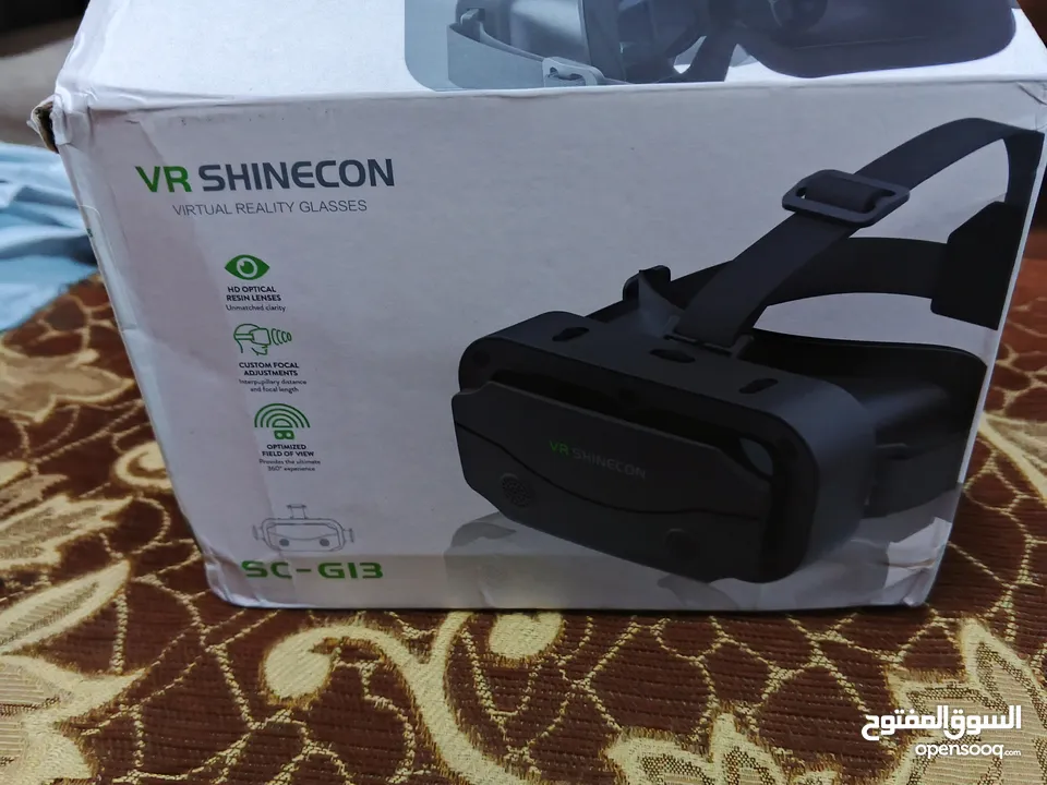 نظارة vr الواقع الافتراضي بسعر مغري مش مستعمل نهائيا