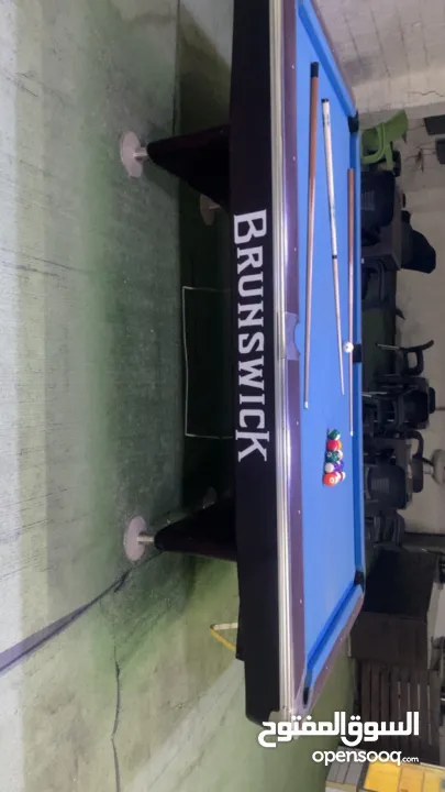 طاولة بلياردو برونزيك امريكي شبه جديدة بطولكرم