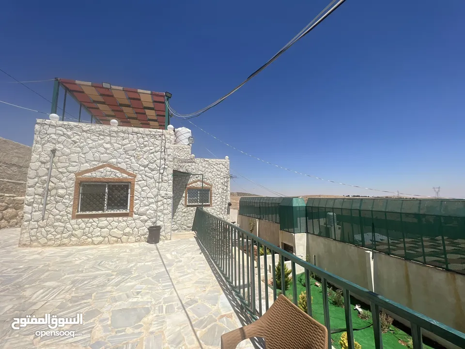 شيليه و مزرعة  للبيع او للايجار