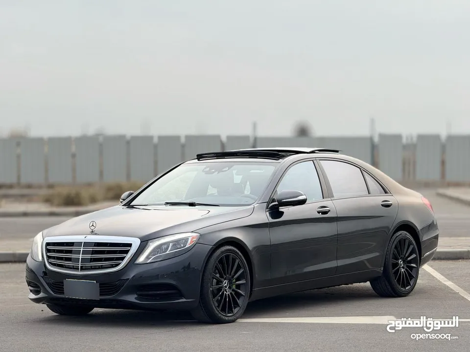 مرسيدس S550 رمادي 2017 4 فصوص للبيع