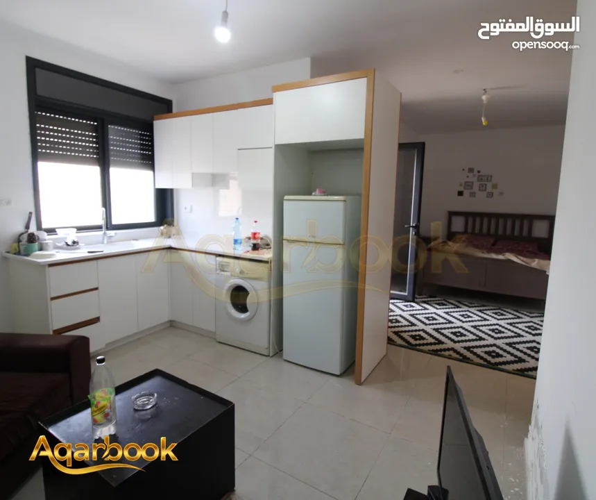 استوديو مفروش للايجار في الطيرة خلف اورجادا برغر