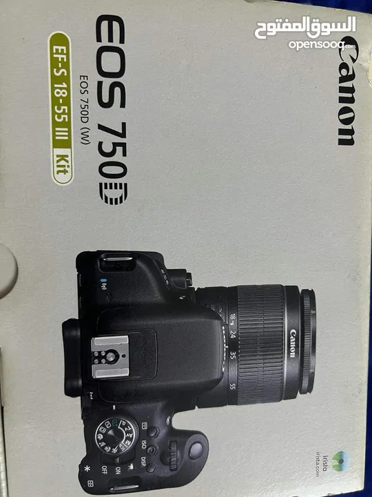 كاميرا كانون 750d