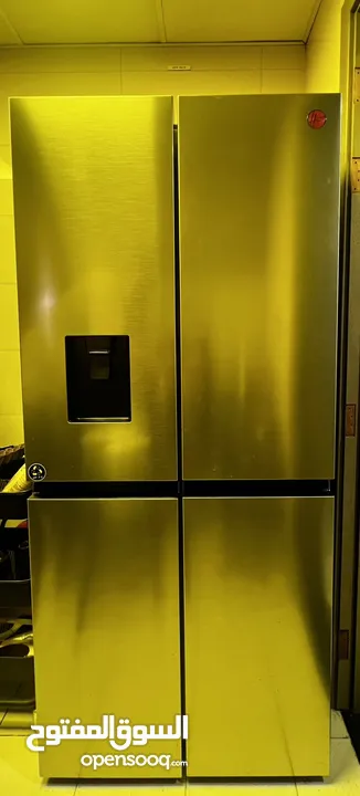 Hoover Four Door Refrigerator 572L with Water Dispenser