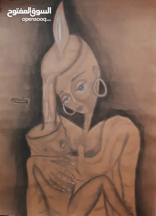 لوحات سريالية اصلية بأحجام كبيرة
