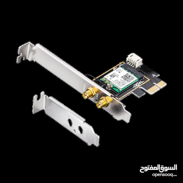 AX5400 Wi-Fi 6E Bluetooth 5.3 PCI-E Adapter WE3000 2.0 كرت انترنت داخلي جيمنج بمواصفات خيالة