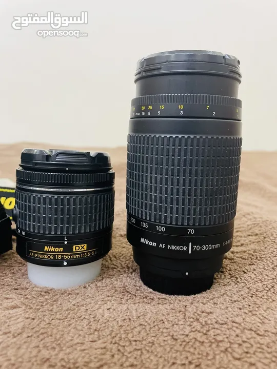 Nikon D3300 camera With Two Lenses