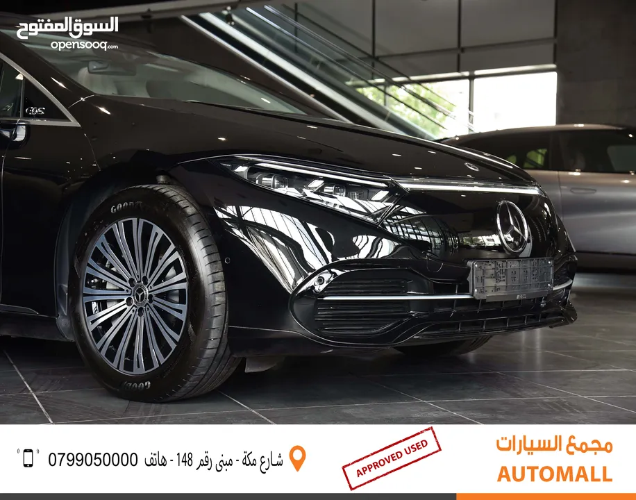 مرسيدس بنز EQS 350 الكهربائية بالكامل 2022 Mercedes Benz EQS 350 EV