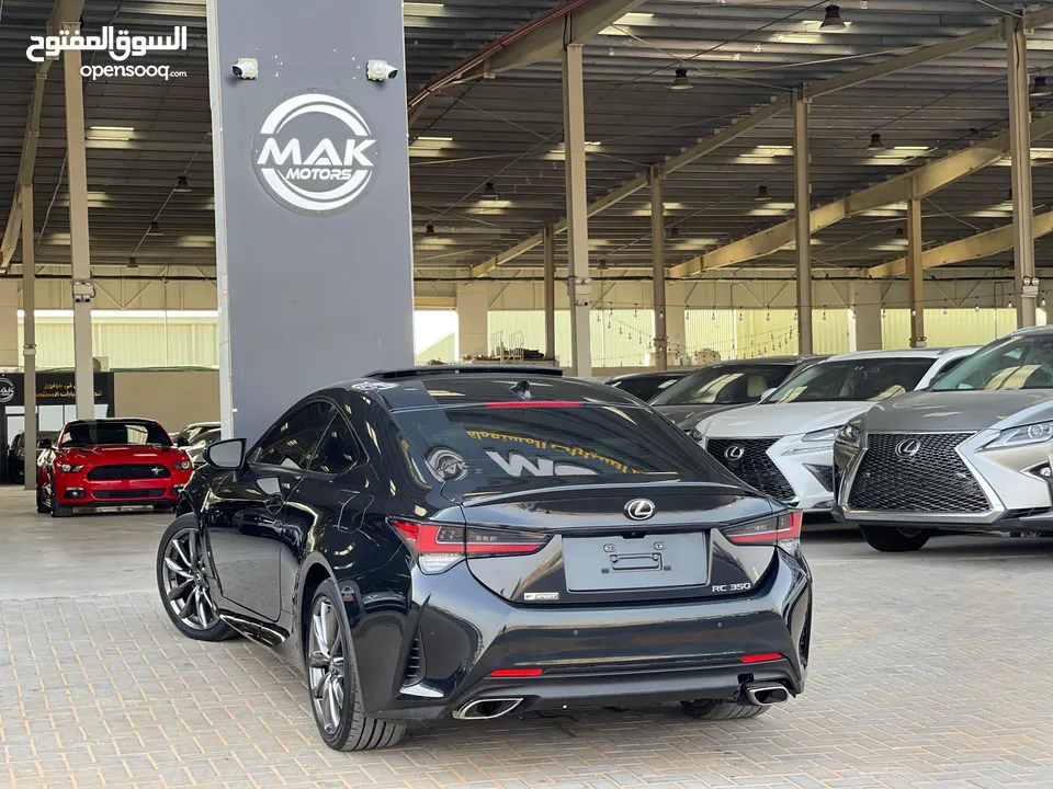 RC 350 / F-Sport / Only 29000 Mile / 1800 AED Monthly