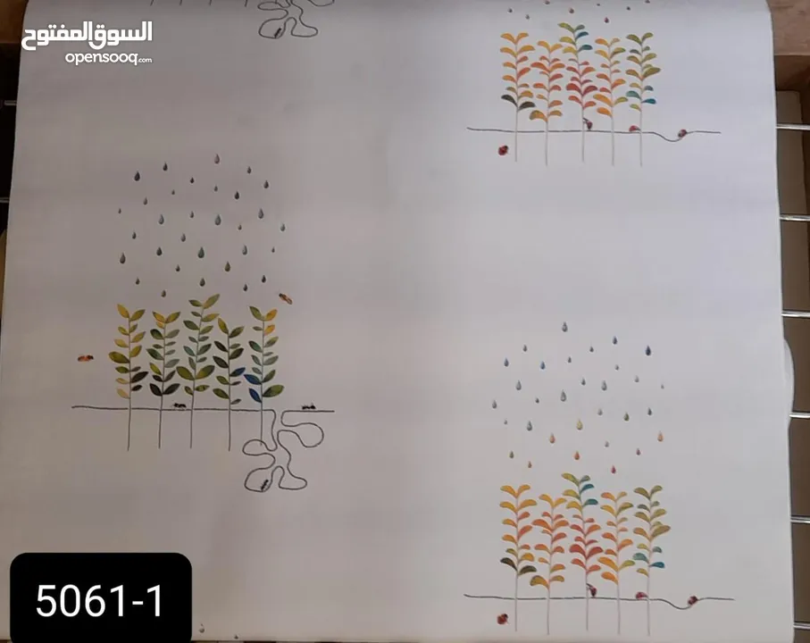 ورق جدران كوري فاخر – غيّر جو بيتك بلمسة أنيقة!