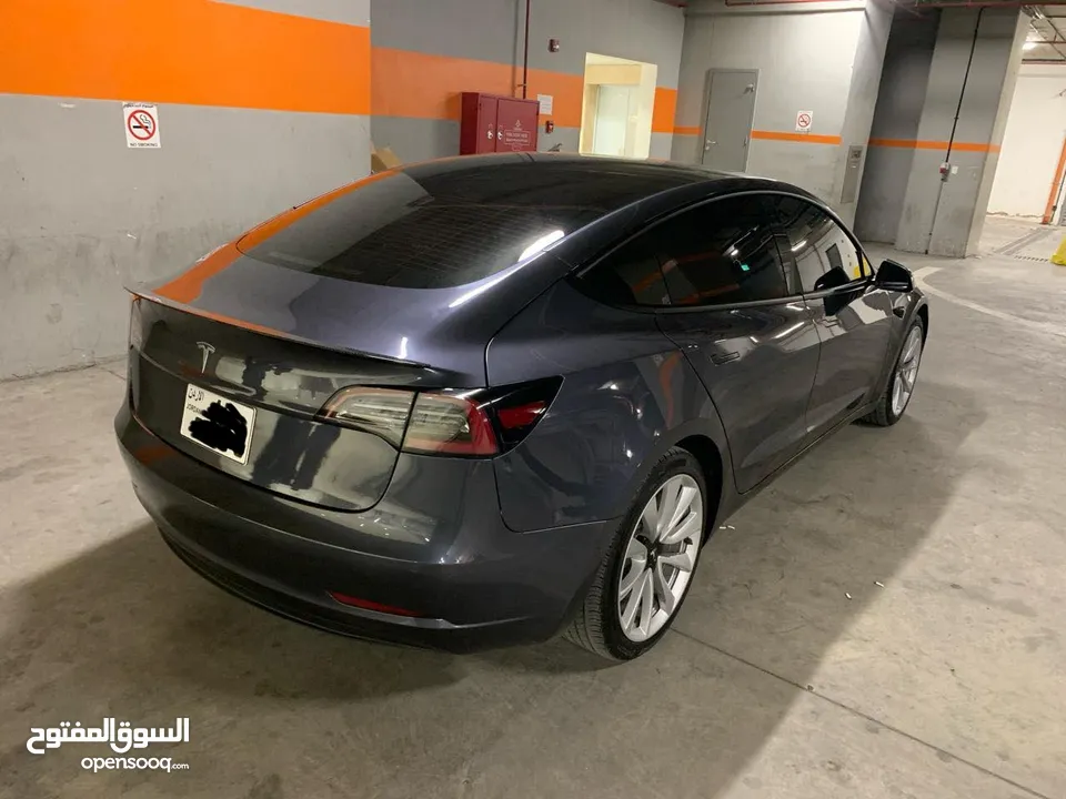 Tesla Model 3 Standerd Plus 2022 تيسلا فحص جمرك جديد بسعر ممتاز جدا