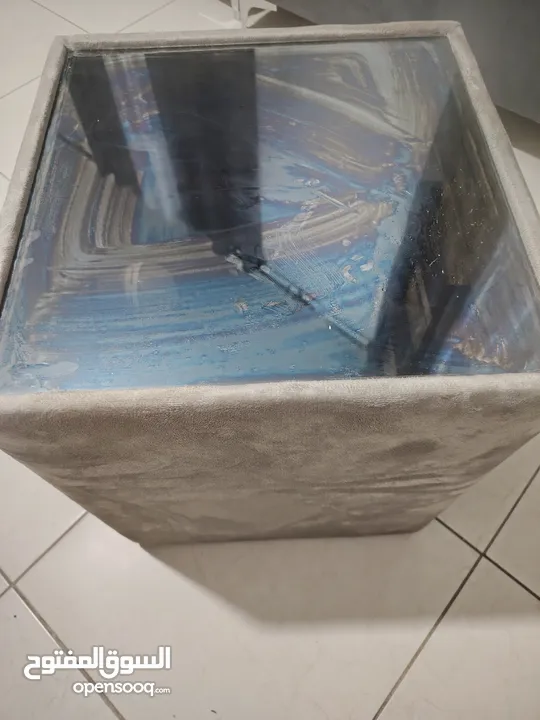 الطاولة الترند الاكثر جمالية طاولة 3D بجميع الوان المخمل الفاخر عملية جدا وبتشطيب مميز ........