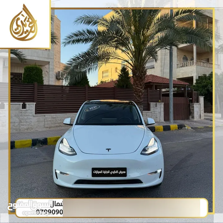 تيسلا 2021 بدفعة اولى 2500 TESLA MODEL Y