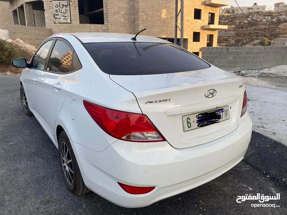 هيونداي اكسنت 2015 ترخيص 2014 فحص ميكانيك وبودي ممتاز