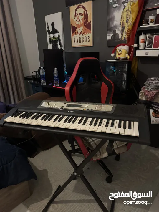 Yamaha psr-e213 with stand