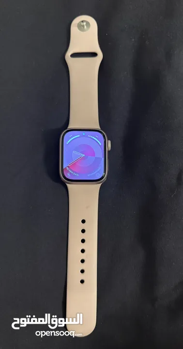 Apple Watch Series 9 - 45mm - GPS+Cellular - Aluminium Case with Sport Band S/M  Pink