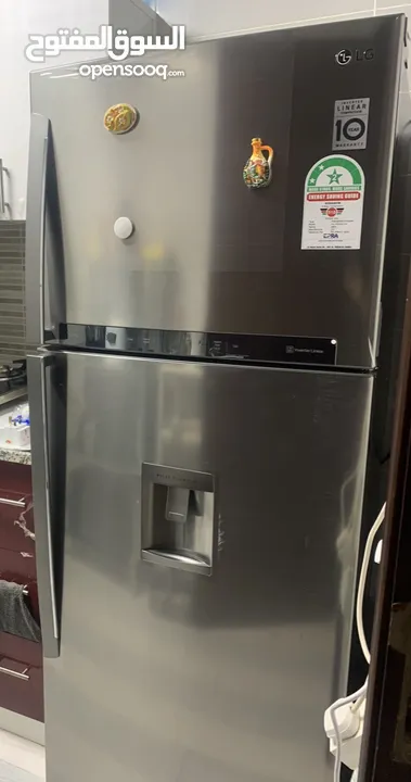 650 Lt refrigerator LG ثلاجة