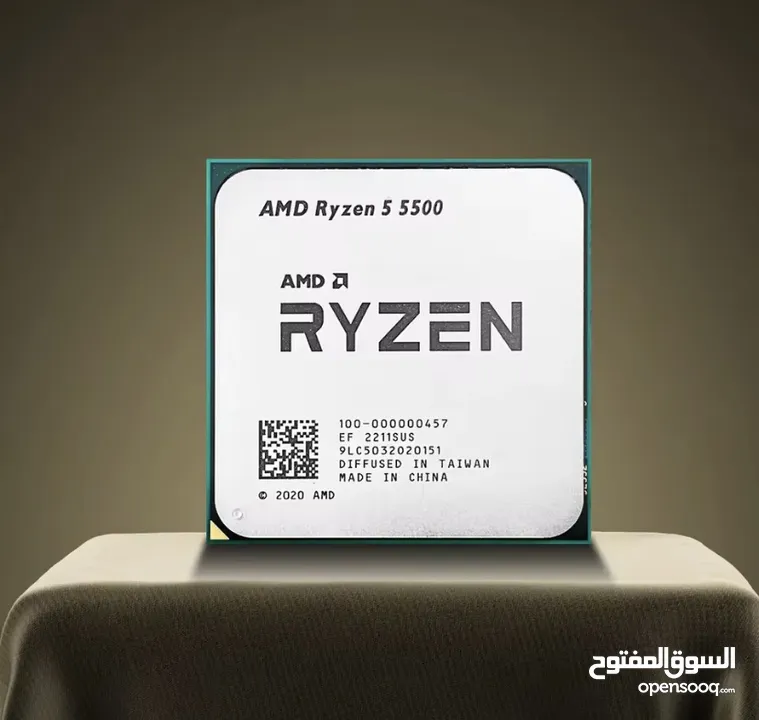 ‏MD Ryzen 5 5500 –  معالج وصف مهم جديد بل ختم شركه مع مروحه مع المعالج ب 50 قابل لتفاوض