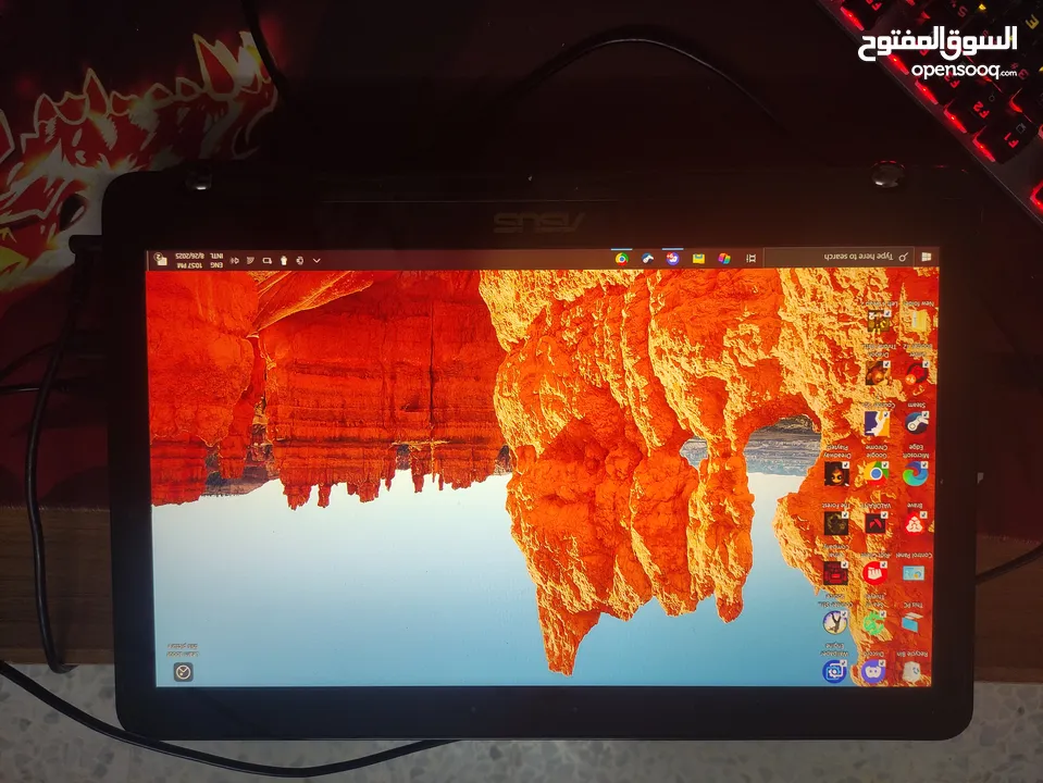 لابتوب ASUS (قابل للطّي 360°) — شاشة لمس (تتش)  ممتاز للتصميم والبرمجة