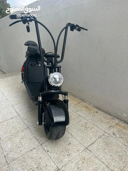 سكوتر هارلي كهربائي مني 48 فولت  mini harley electric scooter 48V