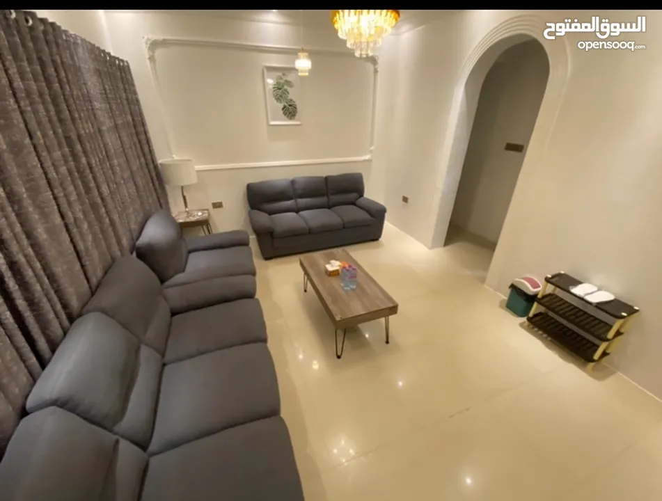 غرفتين وصالة 2 bedroom apartment تاجير يومي او أسبوعي  Daily or weekly