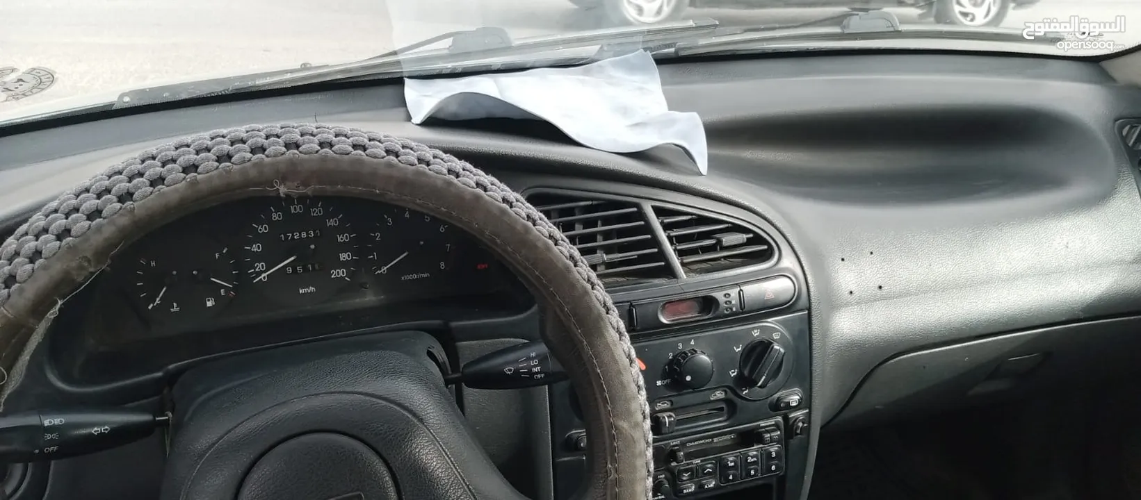 دايو لانوس ممتاز جدا مرخصه جديد ولا محتاجه اشي شغل ومشي ماتور 1500مكيف ممتاز