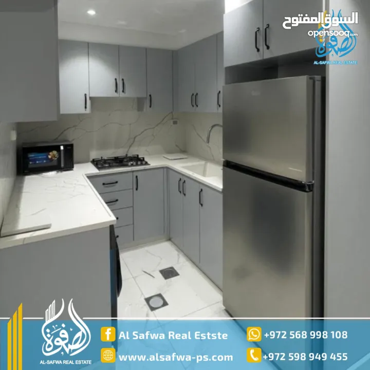 شقه مميزة مفروشه للايجار الماصيون قرب زحيمان