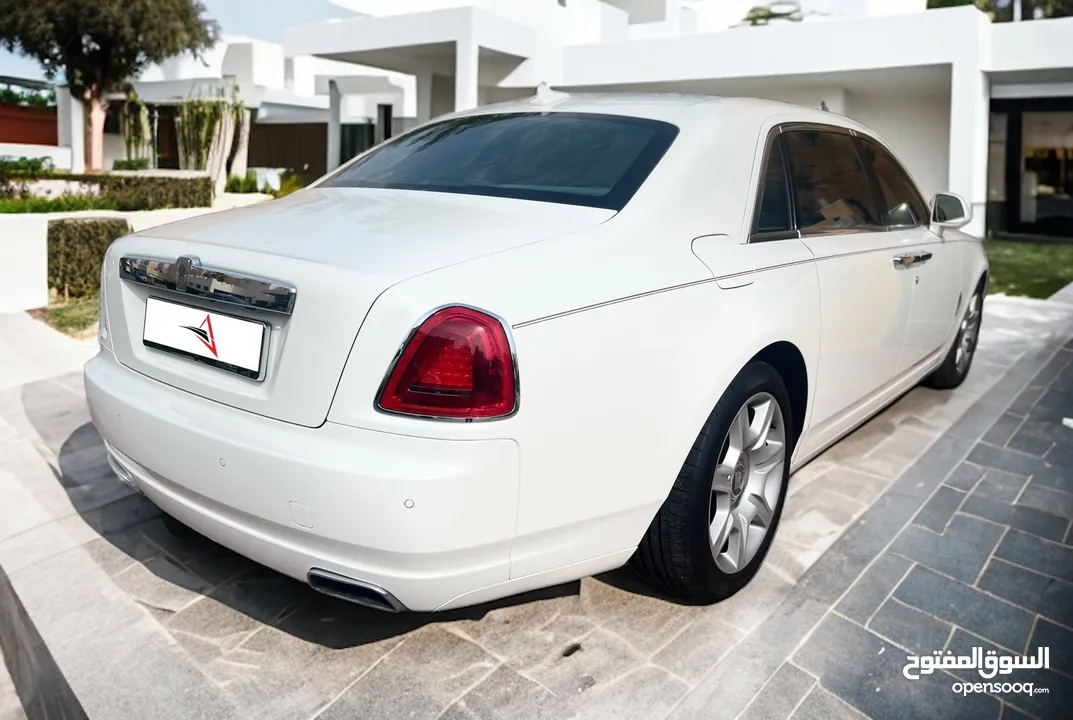 Rolls Royce Ghost 2012  GCC  Low Mileage  Full Service History