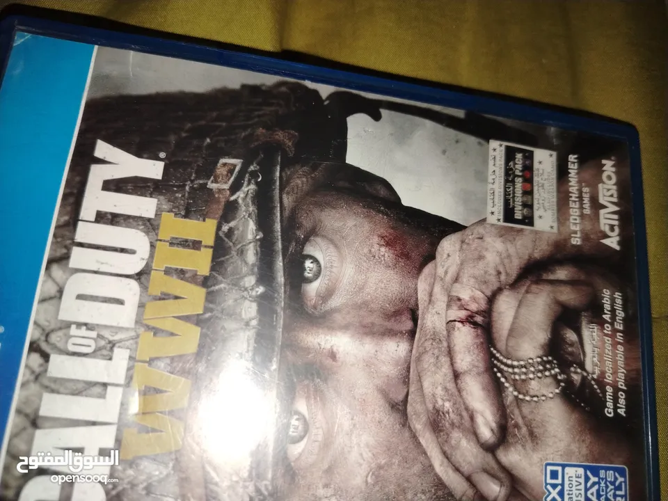 سيديات ps4 and ps5 للبيع سيدي red dead redemptiion 2 /blacl ops 6 world war war2