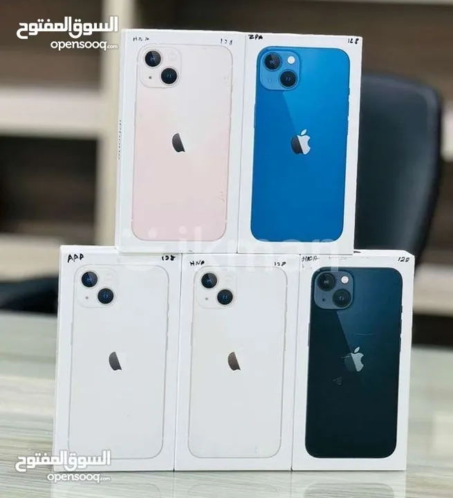 أيفون 128GB 13 جديد كفالة شرق اوسط بسعر مميز