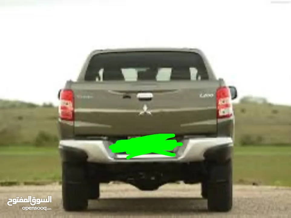 بك اب ميتسوبيشي L200 ولا غلطه استعمال اسبوع بالسنه ، مالك السياره يعمل خارج البلاد ياتي كل سنه فقط
